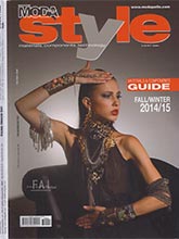 《Moda Pelle Style》意大利鞋包皮具专业杂志2013年10月号